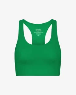 Active Cropped Bra - Kelly Green