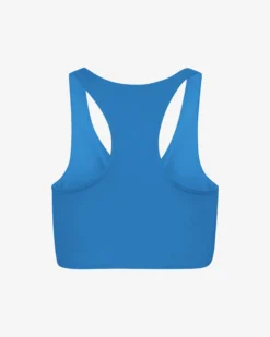 Active Cropped Bra - Pacific Blue