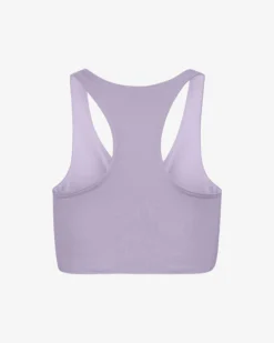 Active Cropped Bra - Pearly Purple