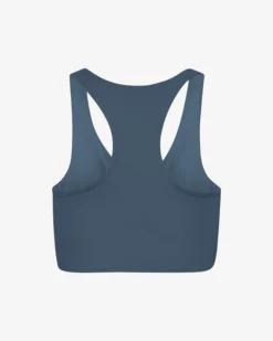 Active Cropped Bra - Petrol Blue