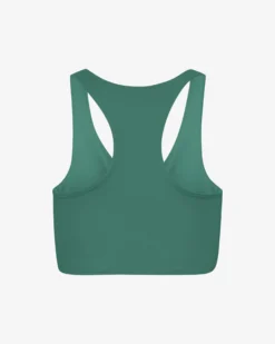 Active Cropped Bra - Pine Green