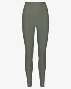 Active High-Rise Legging - Dusty Olive