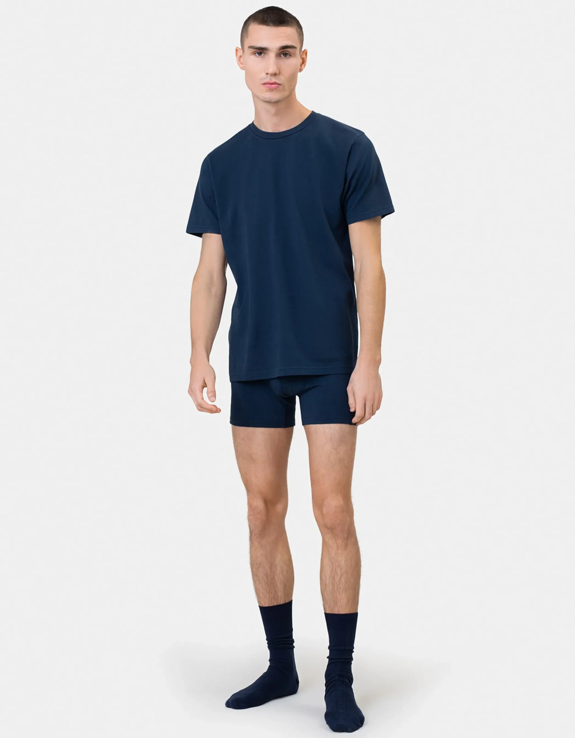 Classic Organic Boxer Briefs - Lava Grey