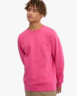 Classic Organic Crew - Bubblegum Pink