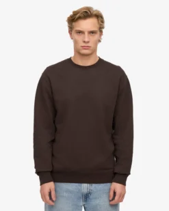 Classic Organic Crew - Coffee Brown