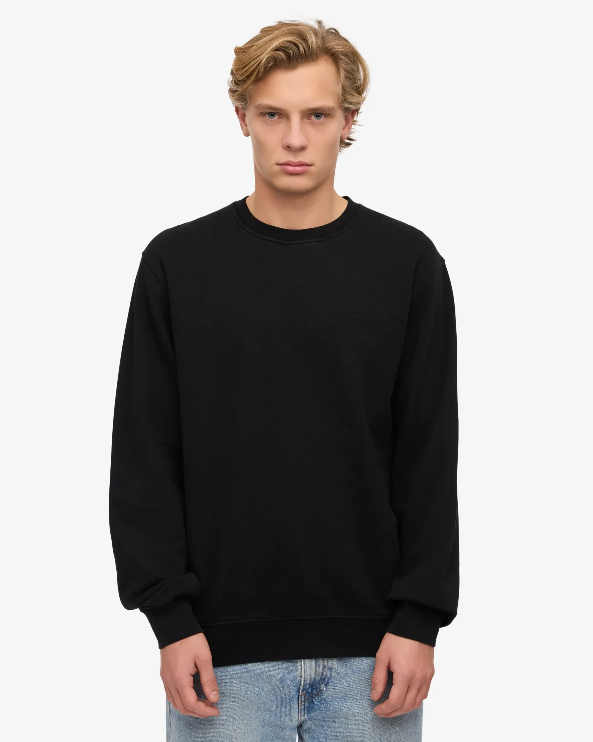 Classic Organic Crew - Deep Black