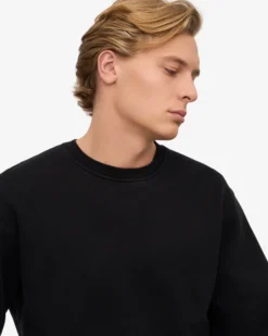 Classic Organic Crew - Deep Black
