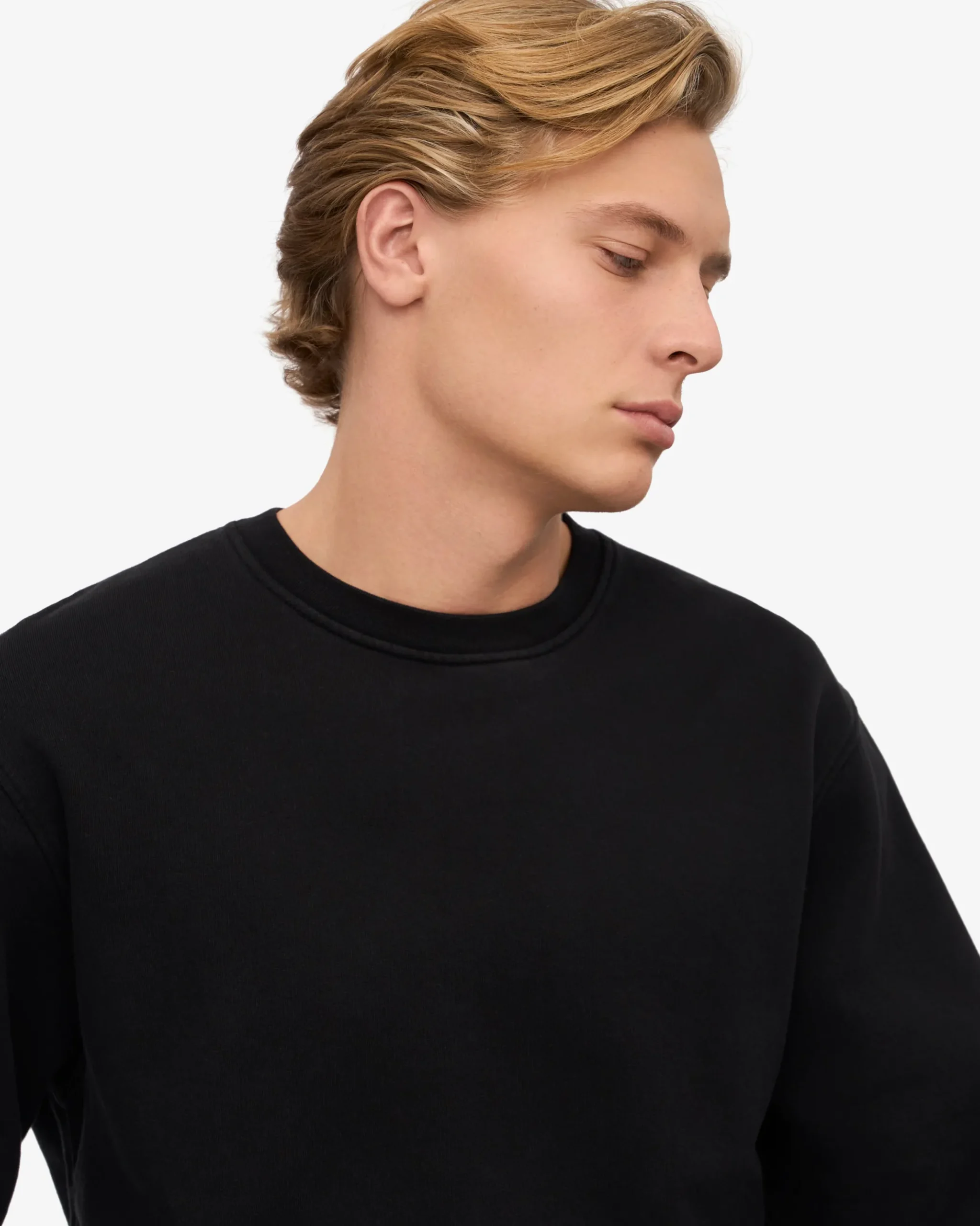 Classic Organic Crew - Deep Black
