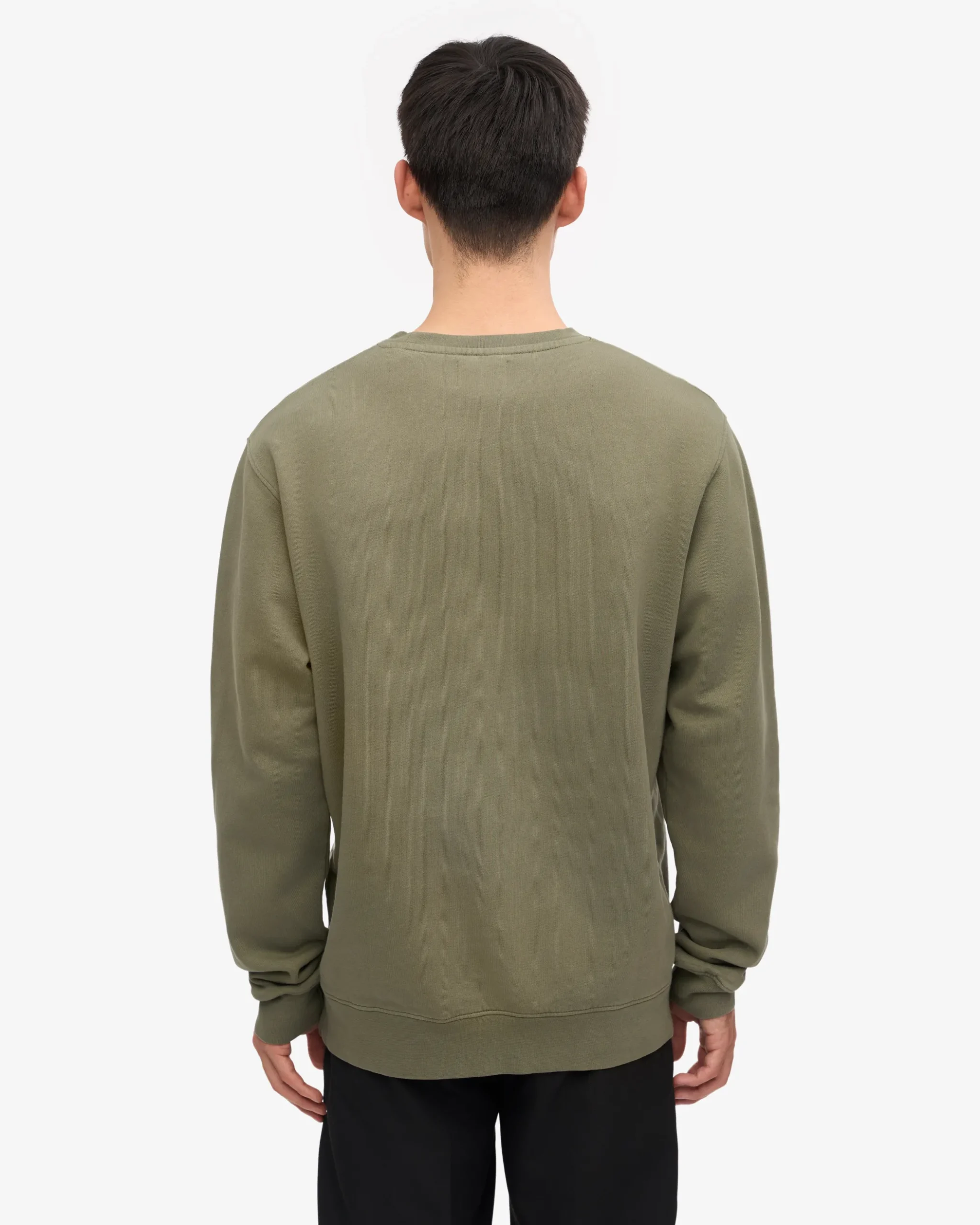 Classic Organic Crew - Dusty Olive