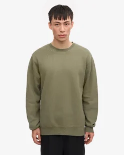 Classic Organic Crew - Dusty Olive