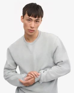 Classic Organic Crew - Faded Grey