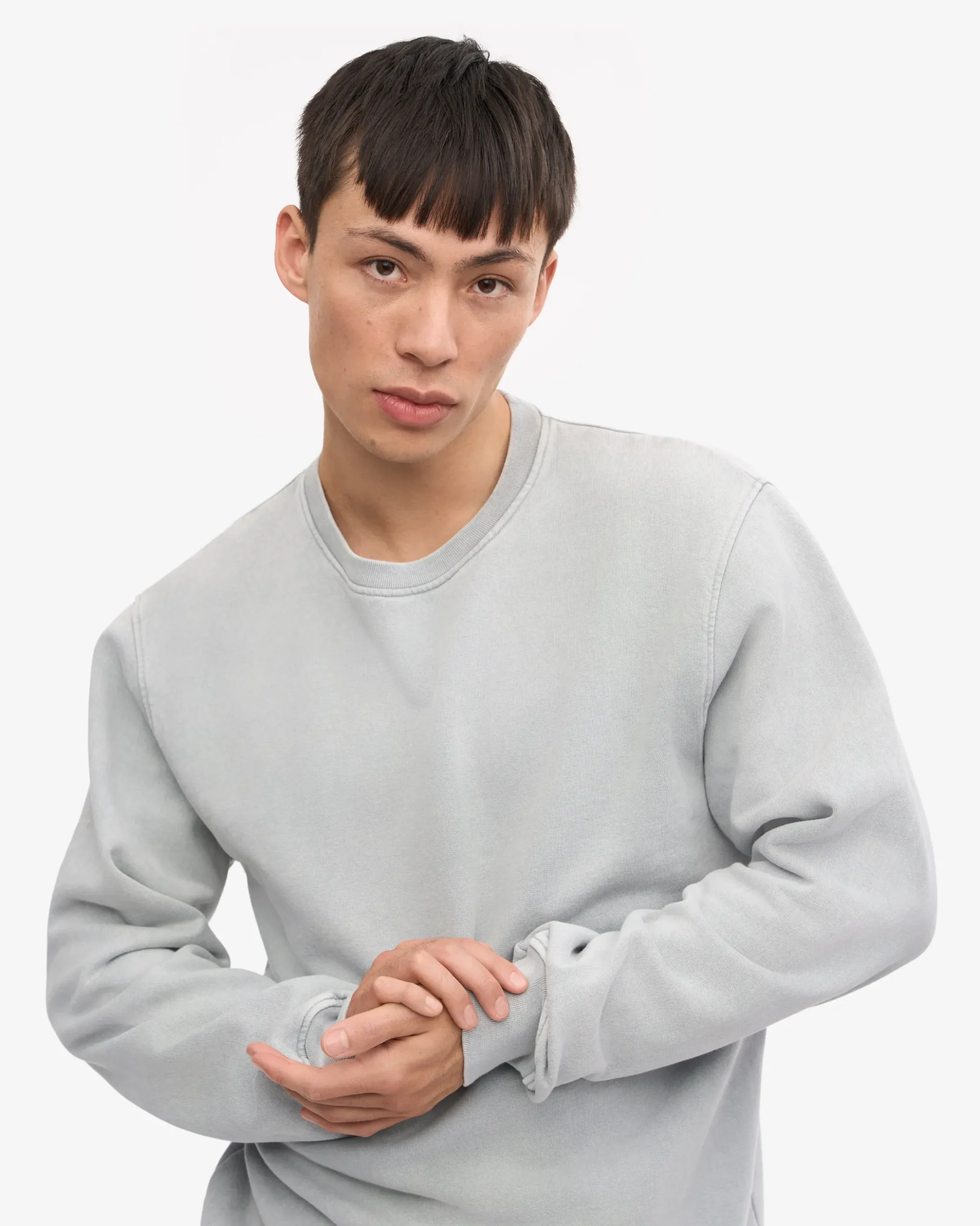 Classic Organic Crew - Faded Grey