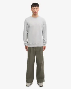 Classic Organic Crew - Faded Grey