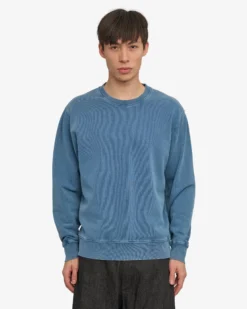 Classic Organic Crew - Faded Indigo