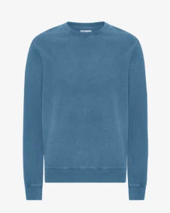 Classic Organic Crew - Faded Indigo