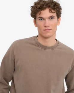 Classic Organic Crew - Faded Khaki