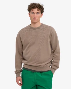 Classic Organic Crew - Faded Khaki