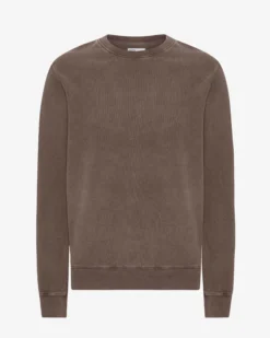 Classic Organic Crew - Faded Mud