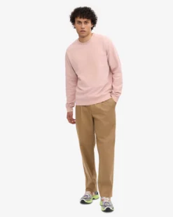 Classic Organic Crew - Faded Pink