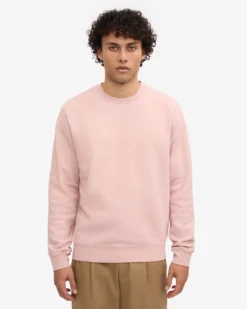 Classic Organic Crew - Faded Pink