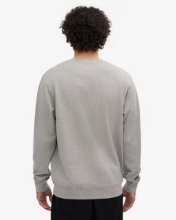 Classic Organic Crew - Heather Grey