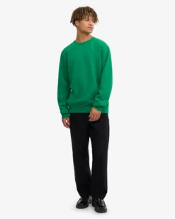Classic Organic Crew - Kelly Green