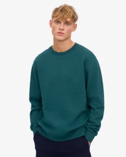 Classic Organic Crew - Ocean Green
