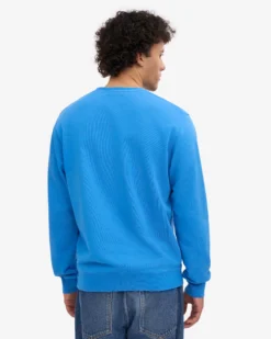 Classic Organic Crew - Pacific Blue