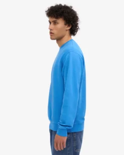 Classic Organic Crew - Pacific Blue