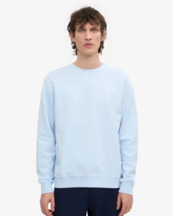Classic Organic Crew - Polar Blue