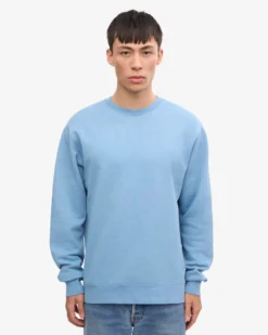 Classic Organic Crew - Seaside Blue