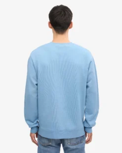 Classic Organic Crew - Seaside Blue