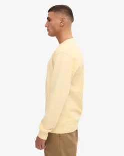 Classic Organic Crew - Soft Yellow