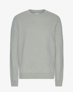 Classic Organic Crew - Steel Blue
