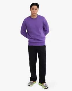 Classic Organic Crew - Ultra Violet