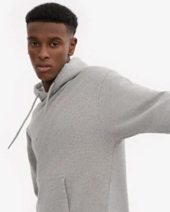 Classic Organic Hood - Heather Grey