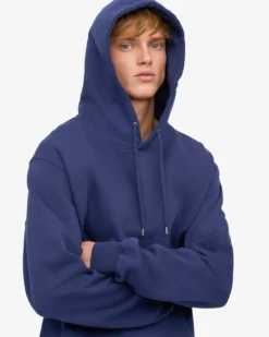 Classic Organic Hood - Marine Blue