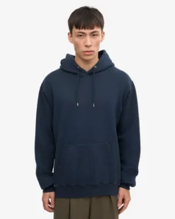 Classic Organic Hood - Navy Blue