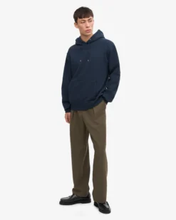 Classic Organic Hood - Navy Blue