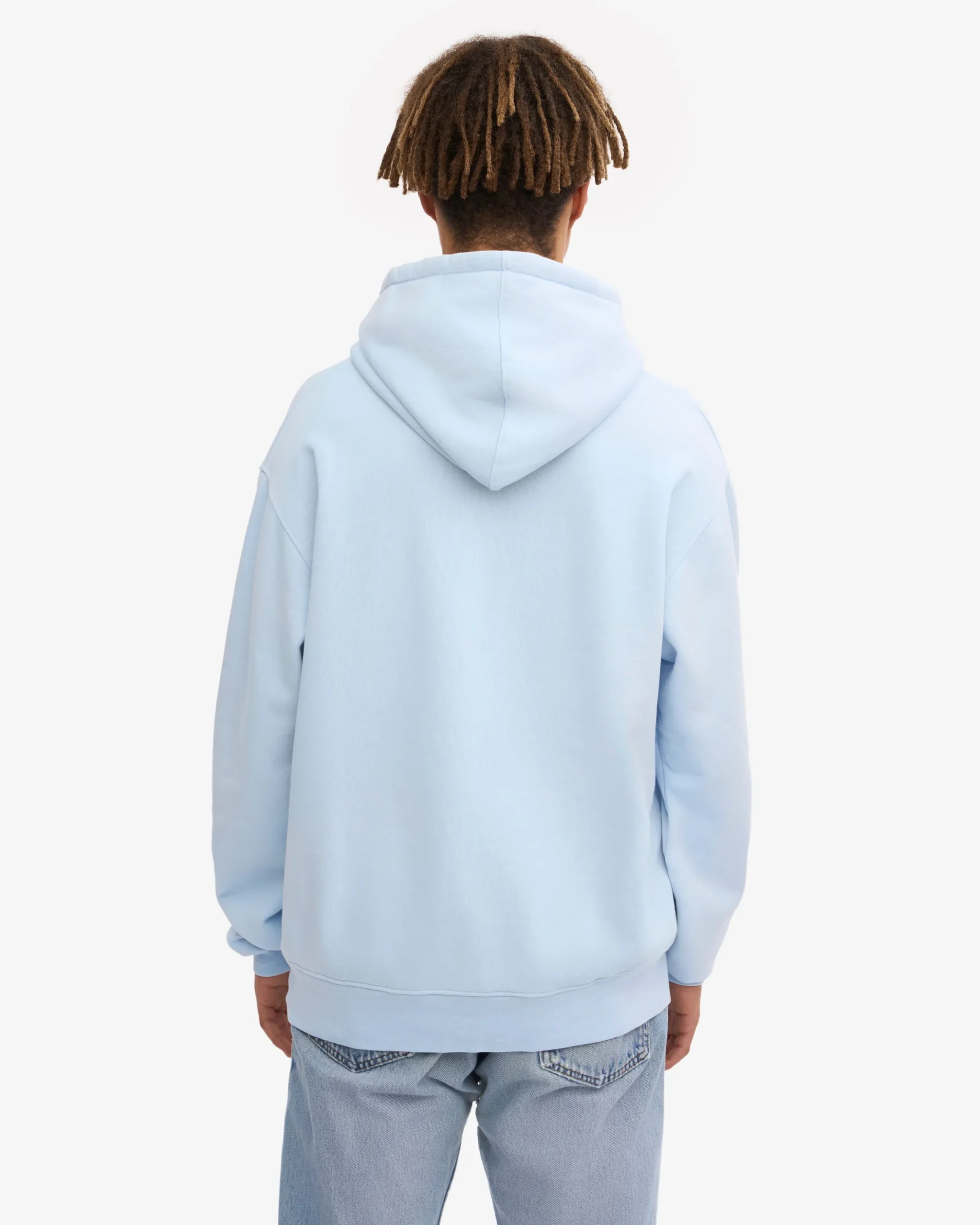 Classic Organic Hood - Polar Blue