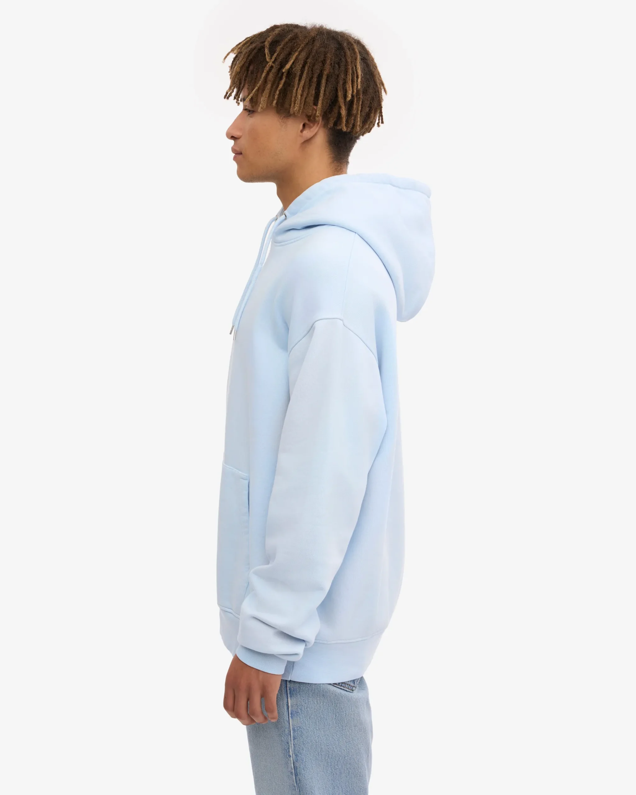 Classic Organic Hood - Polar Blue