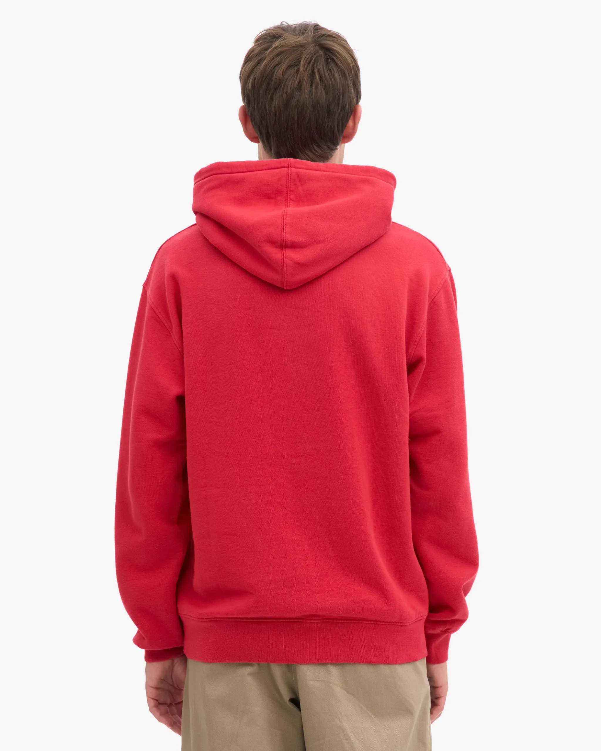 Classic Organic Hood - Scarlet Red