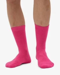 Classic Organic Sock - Bubblegum Pink