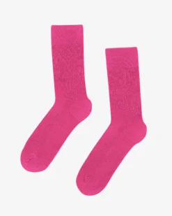 Classic Organic Sock - Bubblegum Pink