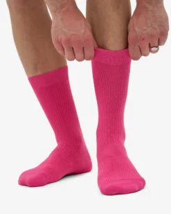 Classic Organic Sock - Bubblegum Pink (3-Pack)