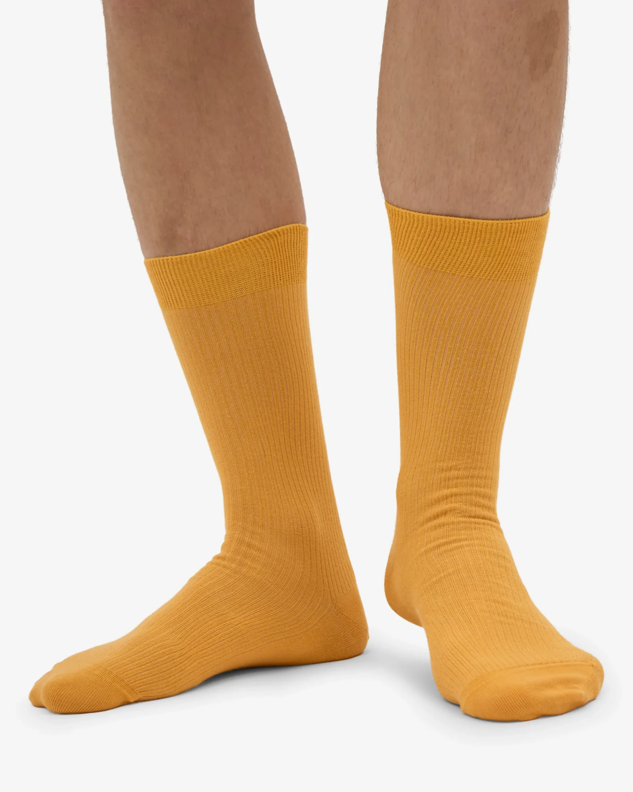 Classic Organic Sock - Burned Yellow