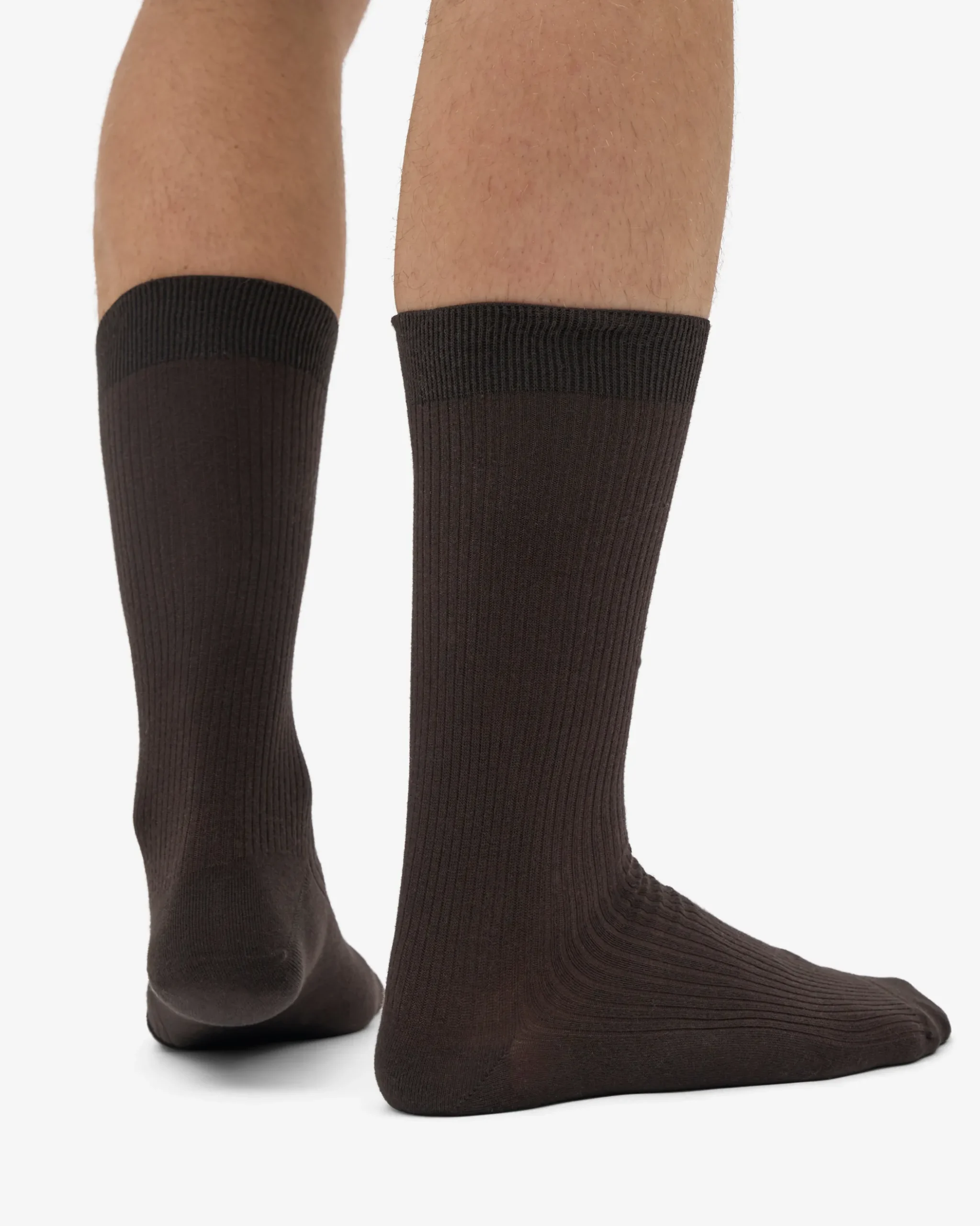 Classic Organic Sock - Coffee Brown (3-Pack)