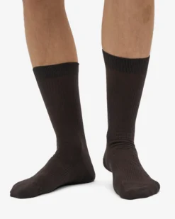 Classic Organic Sock - Coffee Brown (3-Pack)