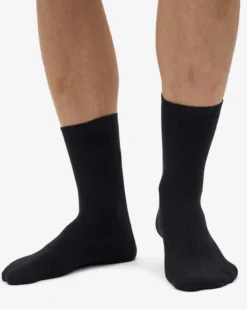 Classic Organic Sock - Deep Black