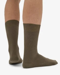 Classic Organic Sock - Dusty Olive